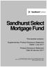 Sandhurst Select Mortgage Fund