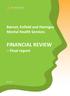 Barnet, Enfield and Haringey Mental Health Services FINANCIAL REVIEW Final report