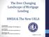 The Ever Changing Landscape of Mortgage Lending. HMDA & The New URLA