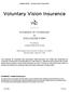 Voluntary Vision Insurance