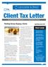 Client Tax Letter. Renting Versus Buying a Home. What s Inside. April/May/June 2015