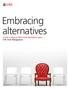 Embracing alternatives. A look at what we offer in the alternatives space UBS Asset Management
