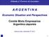 Orlando J. Ferreres & Associates A R G E N T I N A. Economic Situation and Perspectives. Comité Mixto Empresarios Argentino-Japonés