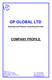 GP GLOBAL LTD. Business and Finance Consulting Services COMPANY PROFILE