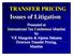 TRANSFER PRICING. Issues of Litigation