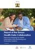 Republic of Kenya Ministry of Health Report of the Kenya Health Data Collaborative
