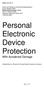 Personal Electronic Device Protection