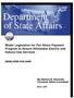 Department of State Affairs