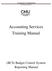 Accounting Services Training Manual
