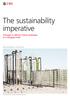 The sustainability imperative