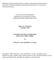 University of Wisconsin-Madison Department of Agricultural Economics Marketing and Policy Briefing Paper Series. Paper No. 54, Revised December 1995