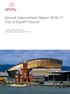 Annual Improvement Report City of Cardiff Council. Issued: September 2017 Document reference: 85A