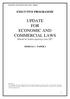 UPDATE FOR ECONOMIC AND COMMERCIAL LAWS