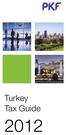 Turkey Tax Guide 2012