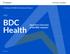 BDC Health. Quarterly Overview of the BDC Industry. An Acuris Company. A Debtwire Middle Market Special Report 2Q17. BDC Health Report. Debtwire.
