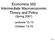 Economics 302 Intermediate Macroeconomic Theory and Policy (Spring 2007)