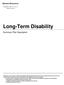 Long-Term Disability