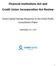 Financial Institutions Act and Credit Union Incorporation Act Review. Coast Capital Savings Response to the Initial Public Consultation Paper