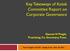 Key Takeaways of Kotak Committee Report on Corporate Governance. Gaurav N Pingle, Practising Co. Secretary, Pune.