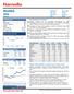 Narnolia Securities Ltd. ADITYA GUPTA 19-Sep-17. Key Highlights of the Report: RoE to maintain over 13%
