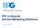 IPG to Acquire Acxiom Marketing Solutions. July 3, 2018