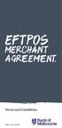 EF TPOS. MER CHant. Terms and Conditions.