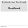 Federal Gas Tax Fund. Handbook