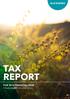 TAX REPORT FOR 2016 FINANCIAL YEAR