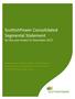ScottishPower Consolidated Segmental Statement for the year ended 31 December 2017