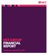 HCF GROUP FINANCIAL REPORT