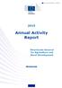 Annual Activity Report
