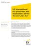 US international tax provisions and implications of the Tax and Jobs Act