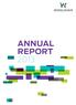 ANNU AL REPOR ANNUAL T REPORT 2013