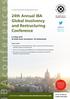 24th Annual IBA Global Insolvency and Restructuring Conference
