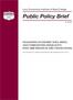 Public Policy Brief STAGNATING ECONOMIC WELL-BEING AND UNRELENTING INEQUALITY: POST-2000 TRENDS IN THE UNITED STATES