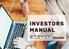 INVESTORS MANUAL. Investors Manual