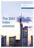 The DAX index universe.