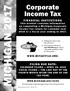 michigan 2017 Corporate income tax