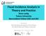 Fiscal Incidence Analysis in Theory and Practice Nora Lustig Tulane University Nonresident Fellow CGD and IAD