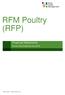 RFM Poultry. Financial Statements. For the Year Ended 30 June RFM Poultry ARSN