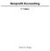 Nonprofit Accounting. 2 nd Edition. Steven M. Bragg
