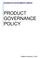 SKANESTAS INVESTMENTS LIMITED PRODUCT GOVERNANCE POLICY