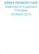 ESSEX PENSION FUND Statement of Investment Principles 25 March 2015