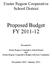 Proposed Budget FY
