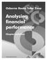 Analysing financial performance