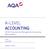 A-LEVEL ACCOUNTING. ACCN2 Financial and Management Accounting Mark scheme June Version 1.0 Final