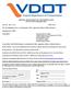 VIRGINIA DEPARTMENT OF TRANSPORTATION INVITATION FOR BIDS (IFB)