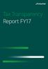 Tax Transparency Report FY17
