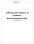 Indo-American Chamber of Commerce Annual Convention DAY 2 Coverage Report