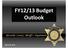 FY12/13 Budget Outlook. Riverside County Sheriff s Department